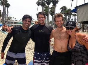 Aguilar, Selway, Matt and Ashlee posing for a pre-paddle pict.